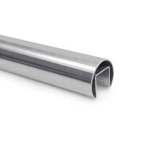 Cheapest Astm Welded Steel Pipe Grade 304 / 201 / 430 / 316 Slotted Stainless Steel Pipe For Handrail